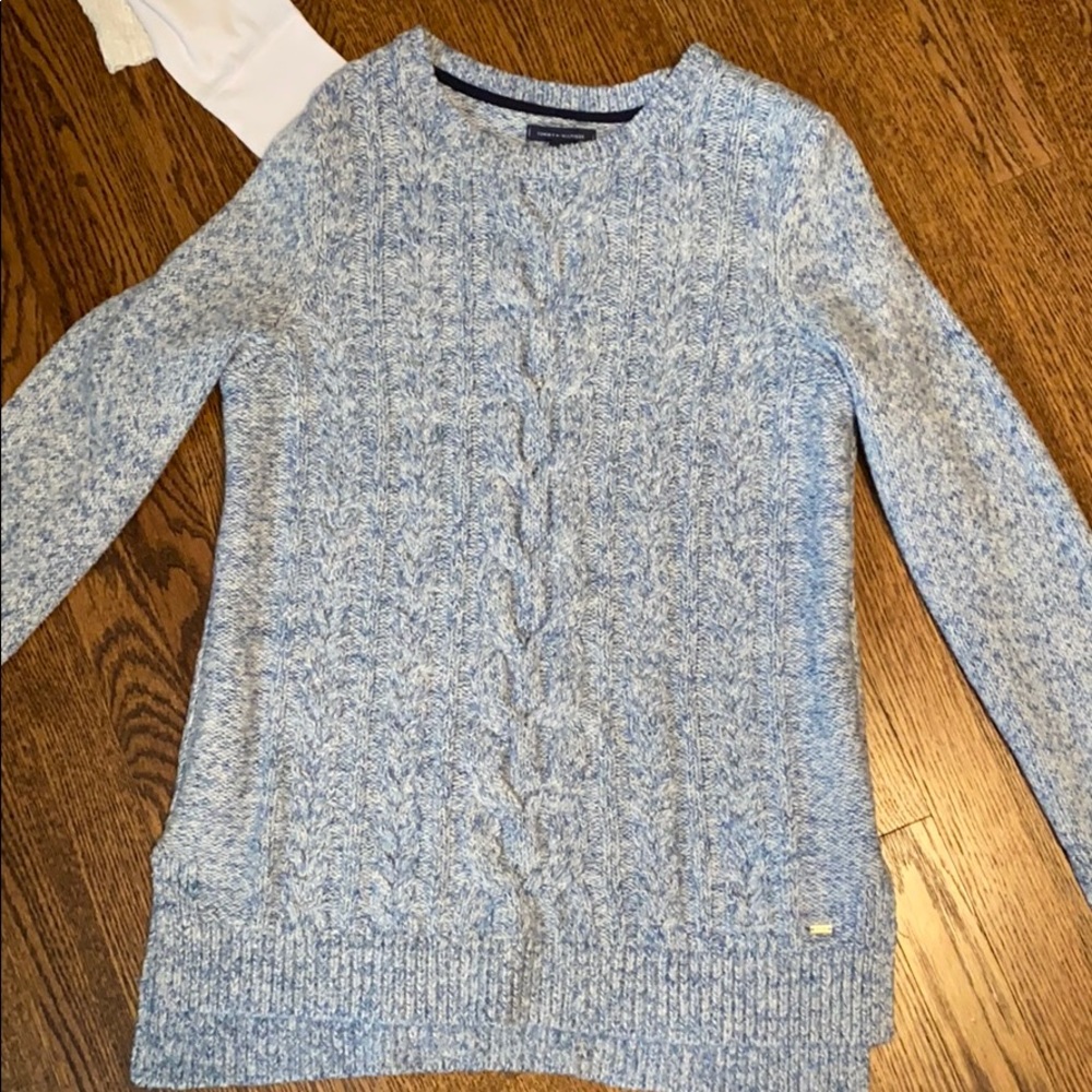 TOMMY HILFIGER Blue sweater